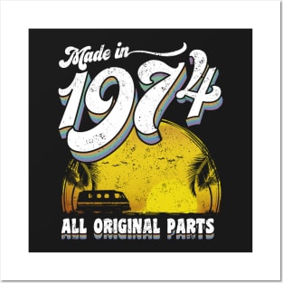 Made in 1974 All Original Parts Posters and Art